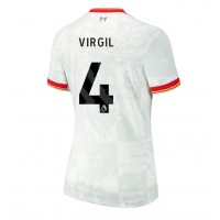 Liverpool Virgil van Dijk #4 3rd trikot Frauen 2024-25 Kurzarm